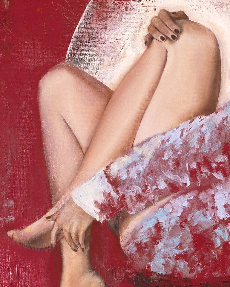 Original Figurative Women Painting by Ilaria Gregonelli