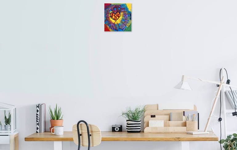 Original Abstract Expressionism Abstract Painting by Kristina Kalle