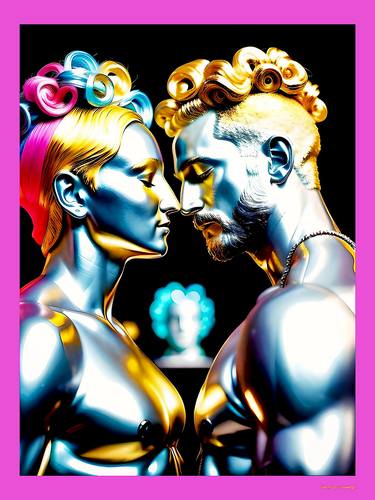 Print of Conceptual Love Digital by Sir Vincenzo Cangialosi