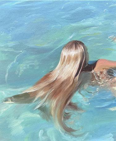 Original Realism People Paintings by Yiwen Li