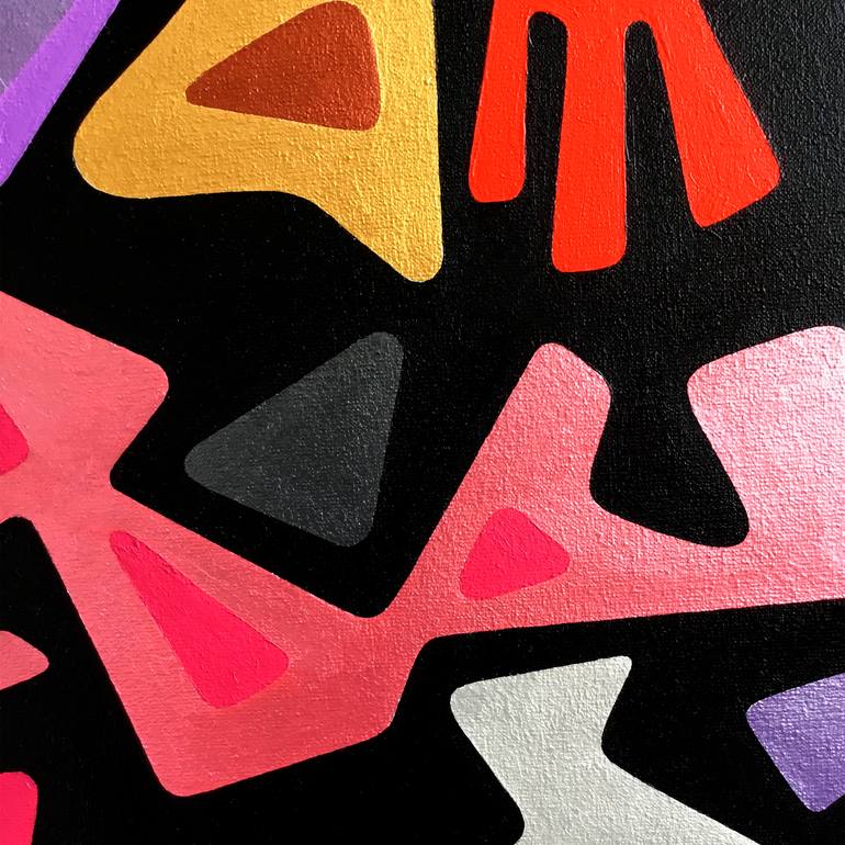 Original Contemporary Abstract Painting by Lolita Molinero