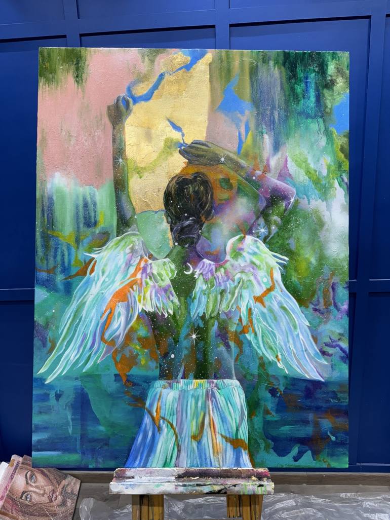 Print of Abstract Expressionism Fantasy Paintings by Shrradhaa Gambhir