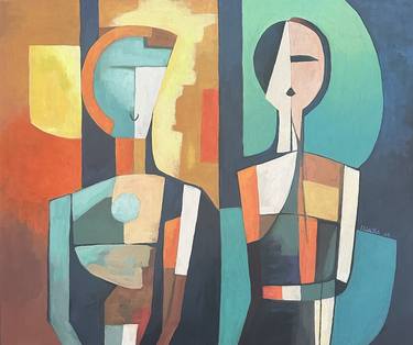 Original Abstract Painting by Iliana Mack