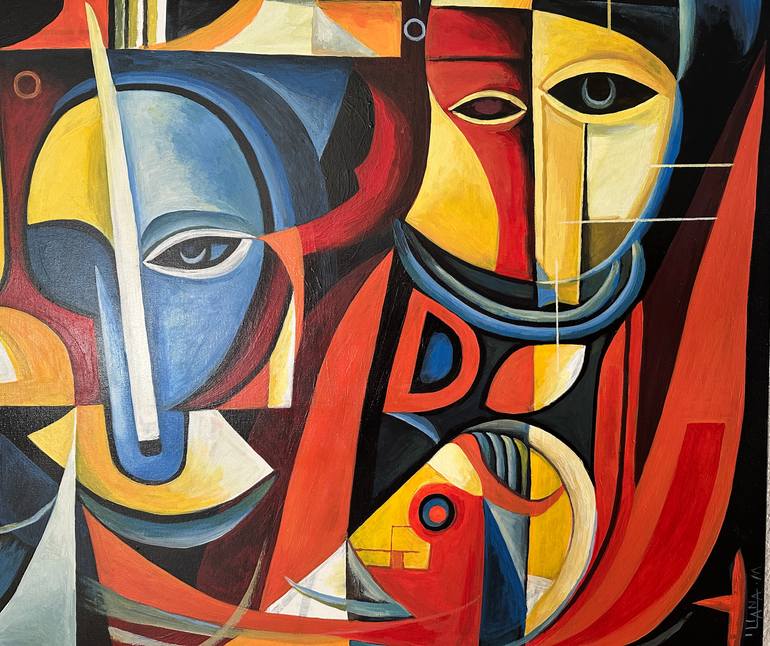 Original Abstract Painting by Iliana Mack