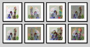 Original Conceptual Floral Printmaking by Patrick Beilman