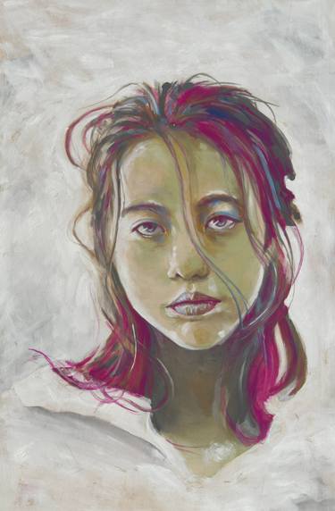 Original Contemporary People Paintings by Mart Hemingway