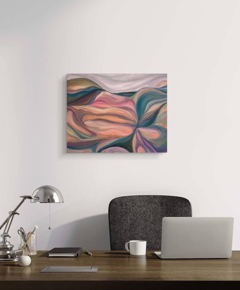 Original Abstract Painting by Wiktoria Figurska