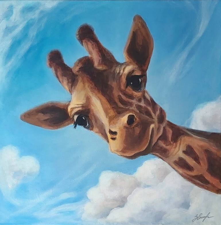 Original Realism Animal Painting by Olena NOIZET