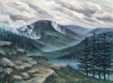 Original Realism Landscape Paintings by Olena NOIZET