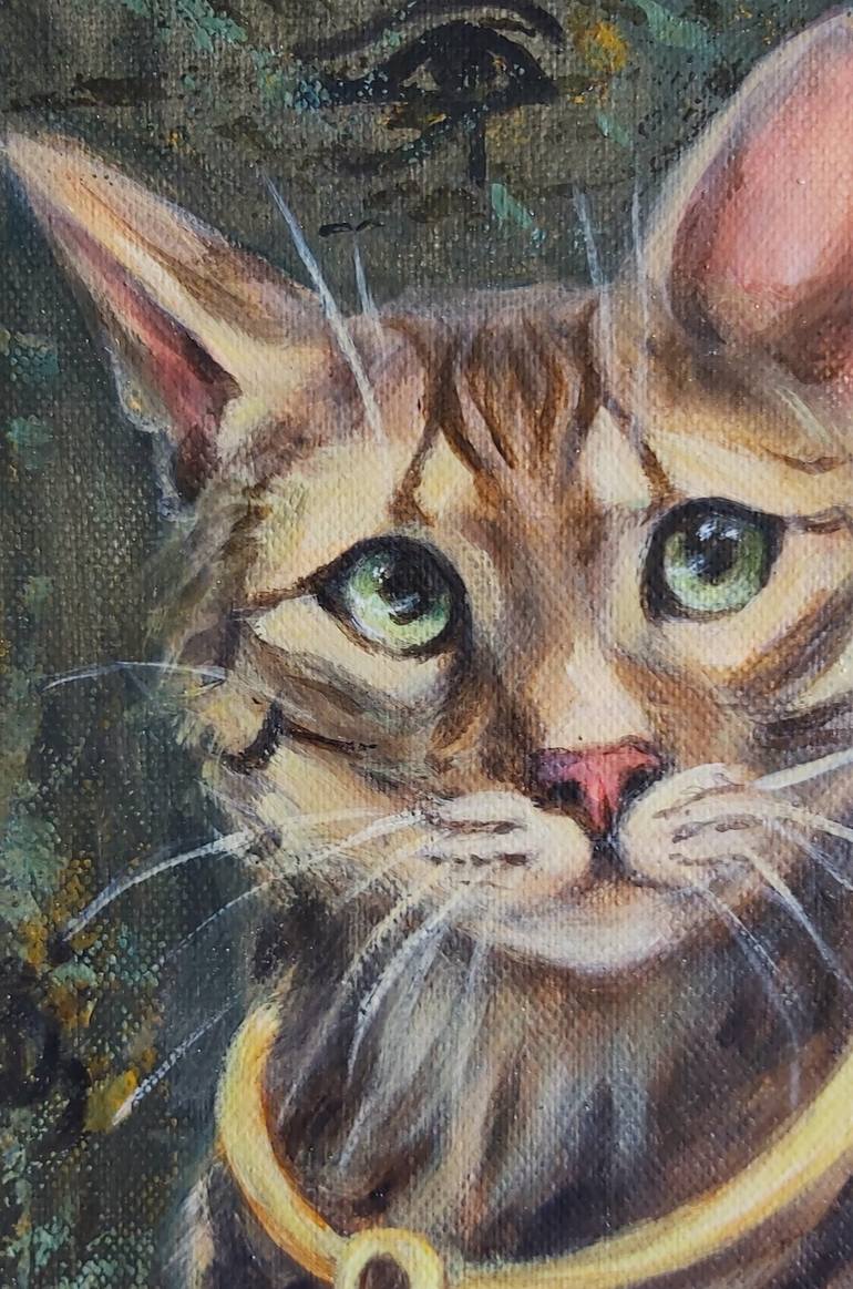 Original Art Deco Animal Painting by Olena Noizet