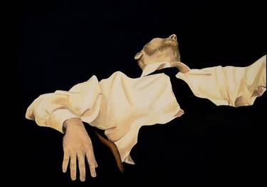 Original Classicism Men Paintings by Helene Ponot