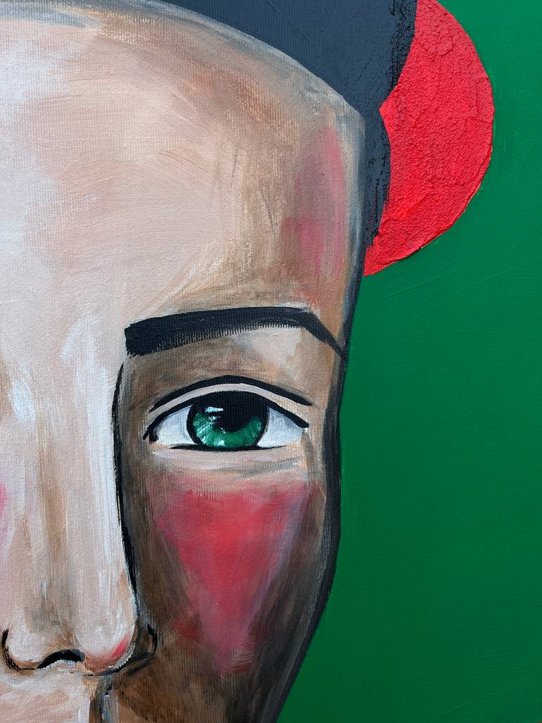 Original Abstract Women Painting by Darya Sokolova