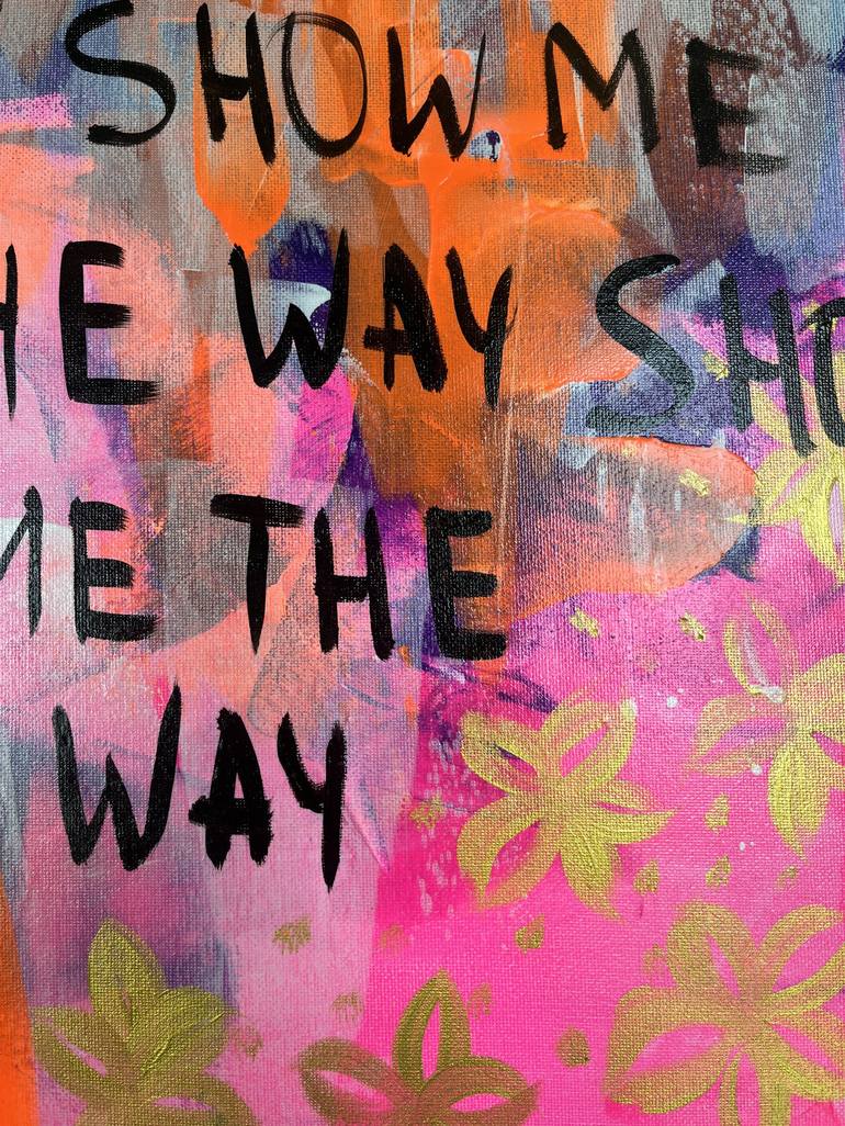 Original Abstract Pop Culture/Celebrity Painting by Darya Sokolova