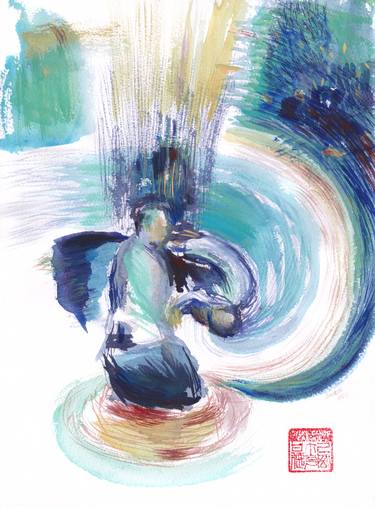 Saatchi Art Artist Sylke Gande; Paintings, “Aikido 1/22” #art