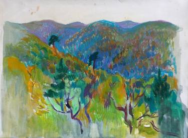 Original Impressionism Landscape Paintings by Natalia Zharkikh