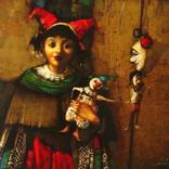 Clown in a red cap by Shota  Voskanyan