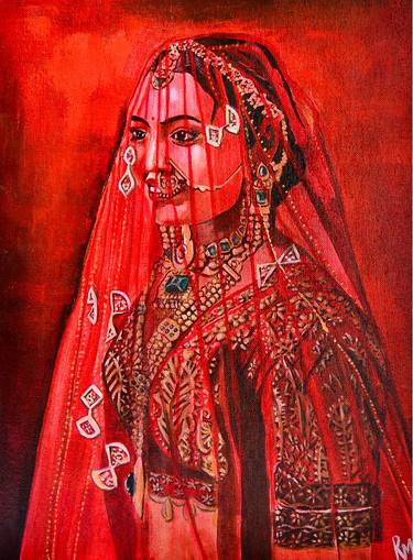 Original Women Paintings by Roop Mukhopadhyay