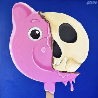 Print of Pop Art Food & Drink Paintings by Luis Picasso