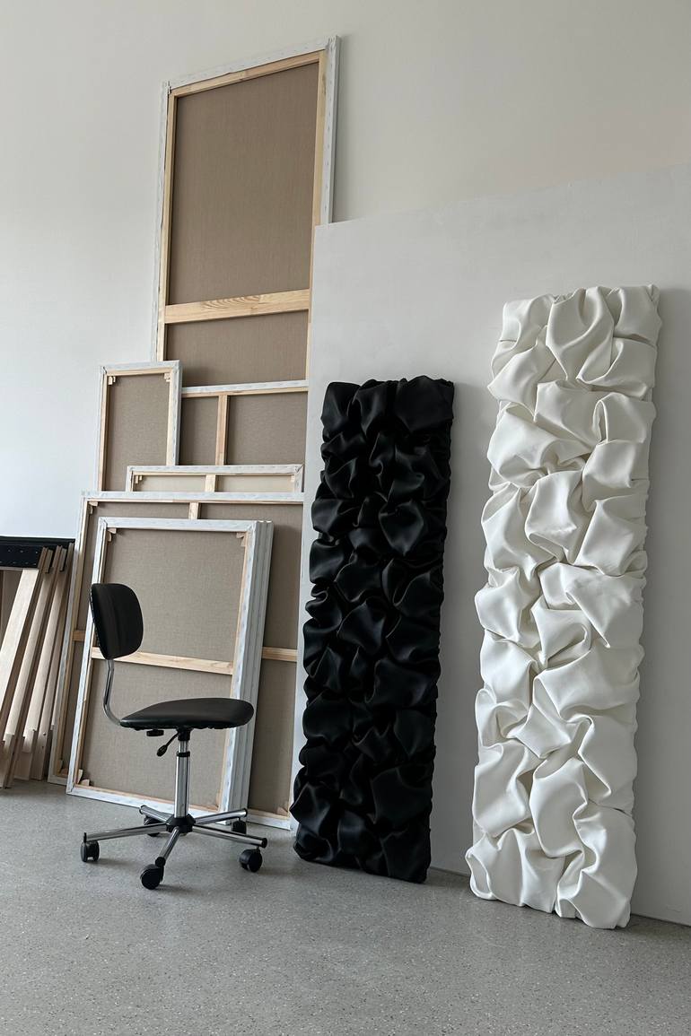 Original Minimalism Abstract Mixed Media by Lera Sanzharovets