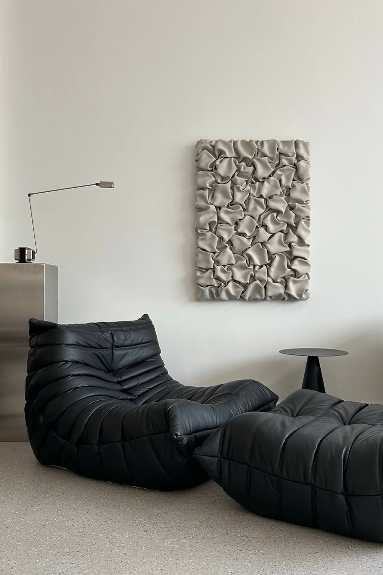 Original Minimalism Abstract Mixed Media by Lera Sanzharovets