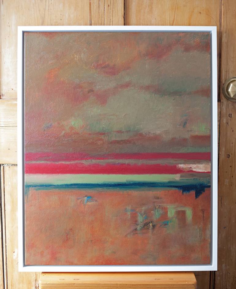 Original Abstract Seascape Painting by Thomas Hjelm