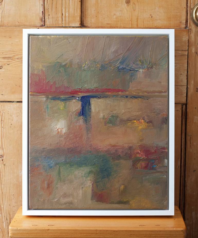 Original Abstract Seascape Painting by Thomas Hjelm