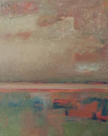 Original Abstract Seascape Paintings by Thomas Hjelm