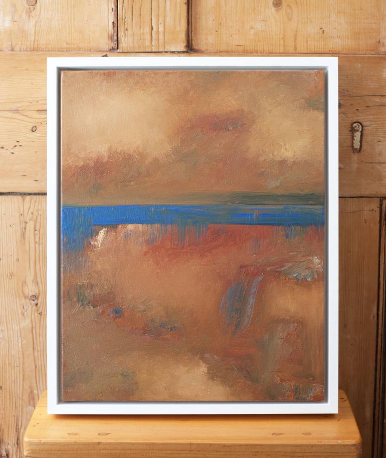 Original Abstract Seascape Painting by Thomas Hjelm