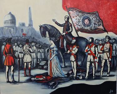 Original Romanticism Classical Mythology Paintings by Aanchal Singh