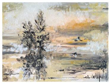 Print of Abstract Landscape Paintings by Jakub Kossakowski