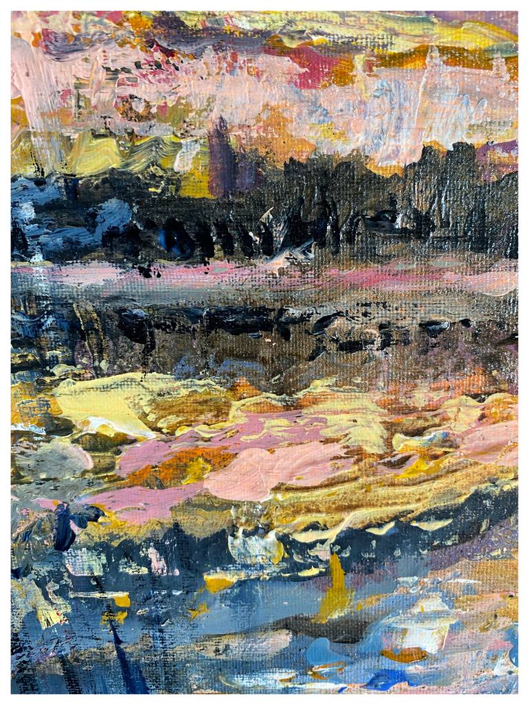 Original Abstract Landscape Painting by Jakub Kossakowski
