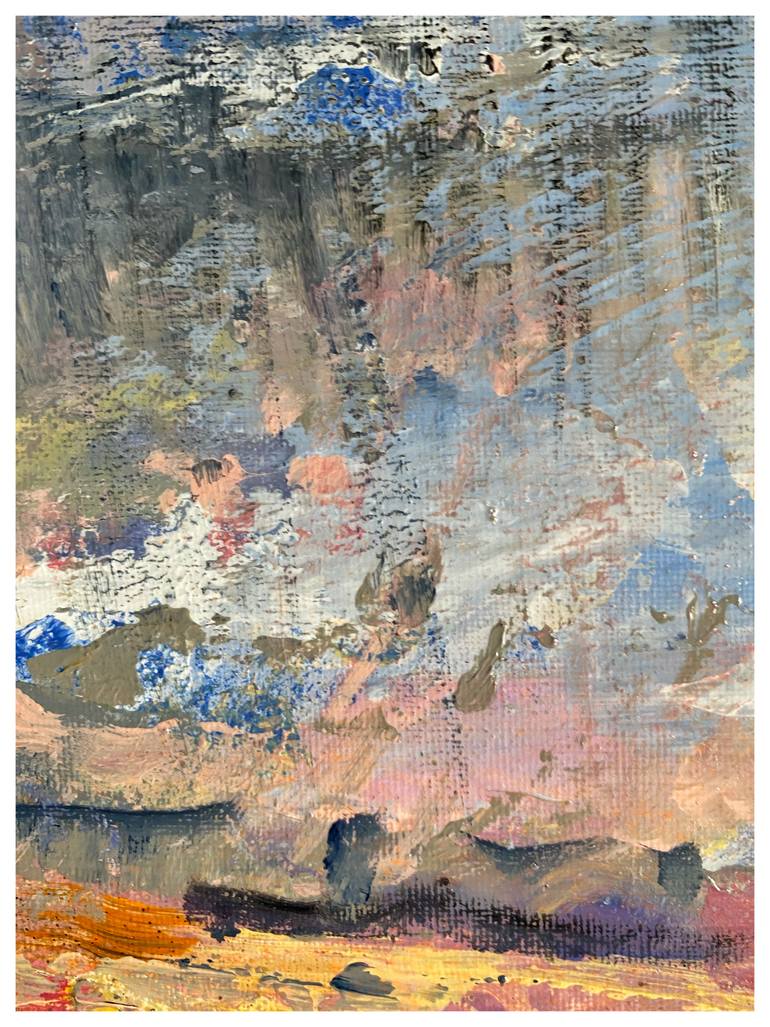 Original Abstract Landscape Painting by Jakub Kossakowski