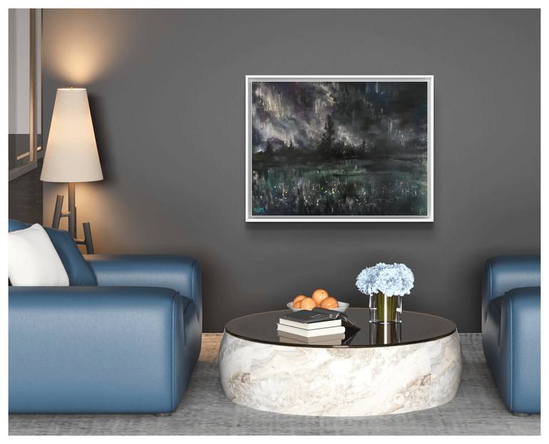 Original Illustration Landscape Painting by Jakub Kossakowski