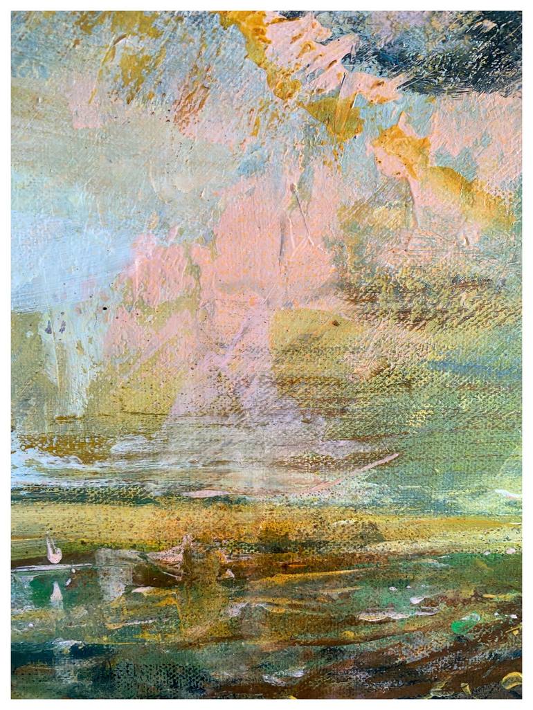 Original Expressionism Landscape Painting by Jakub Kossakowski