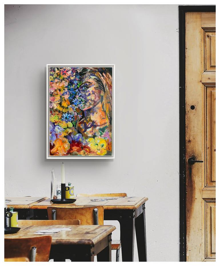 Original Figurative Women Painting by Jakub Kossakowski