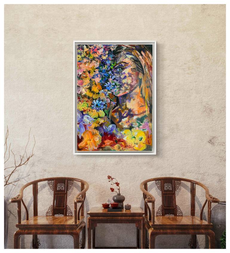 Original Figurative Women Painting by Jakub Kossakowski