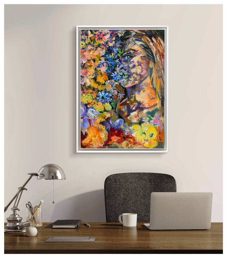 Original Figurative Women Painting by Jakub Kossakowski