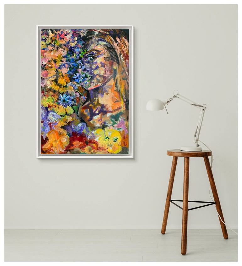 Original Figurative Women Painting by Jakub Kossakowski