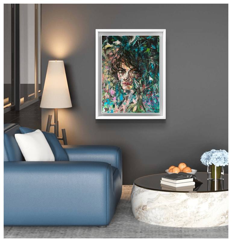Original Figurative Women Painting by Jakub Kossakowski