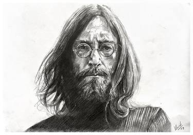 Print of Black & White Music Drawings by Jakub Kossakowski