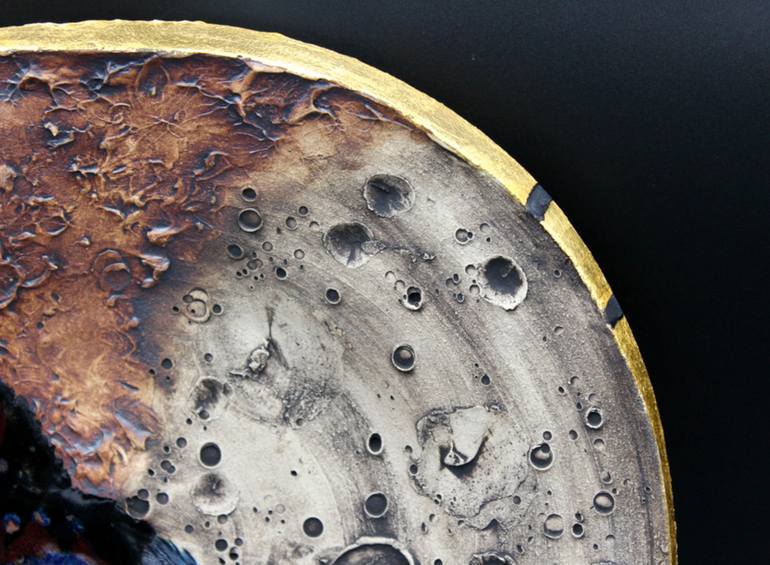 Original Contemporary Outer Space Sculpture by Joel Cherrico