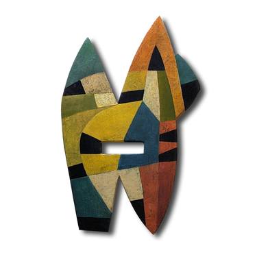 Original Painterly Abstraction Abstract Sculpture by david wellner