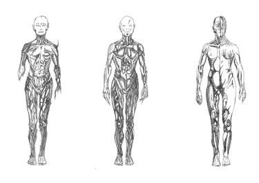 Original Black & White Fantasy Drawings by Krzysztof Kawalowski