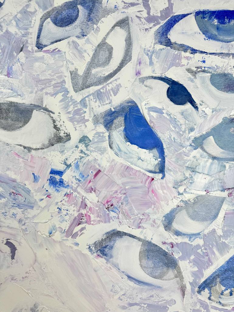 Original Abstract Expressionism Abstract Painting by Juliette Brekman