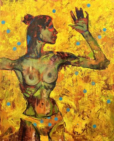 Original Figurative Women Paintings by Juliette Brekman