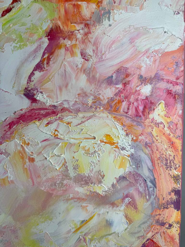 Original Abstract Expressionism Fantasy Painting by Juliette Brekman
