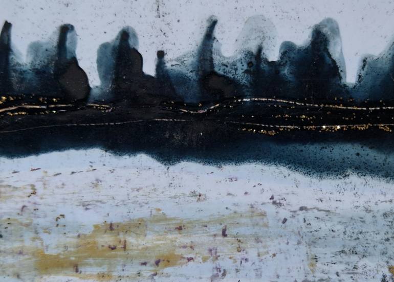 Original Abstract Expressionism Abstract Painting by Yasmin Asady