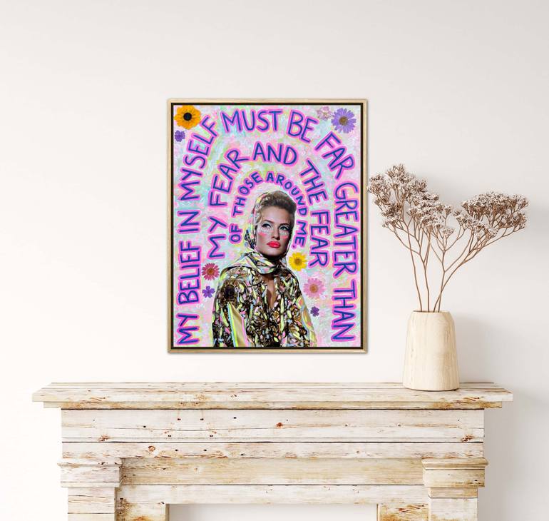 Original Contemporary Fashion Painting by Kristin Ruscher