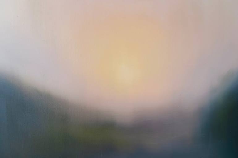Original Abstract Expressionism Landscape Painting by Francesca Currie