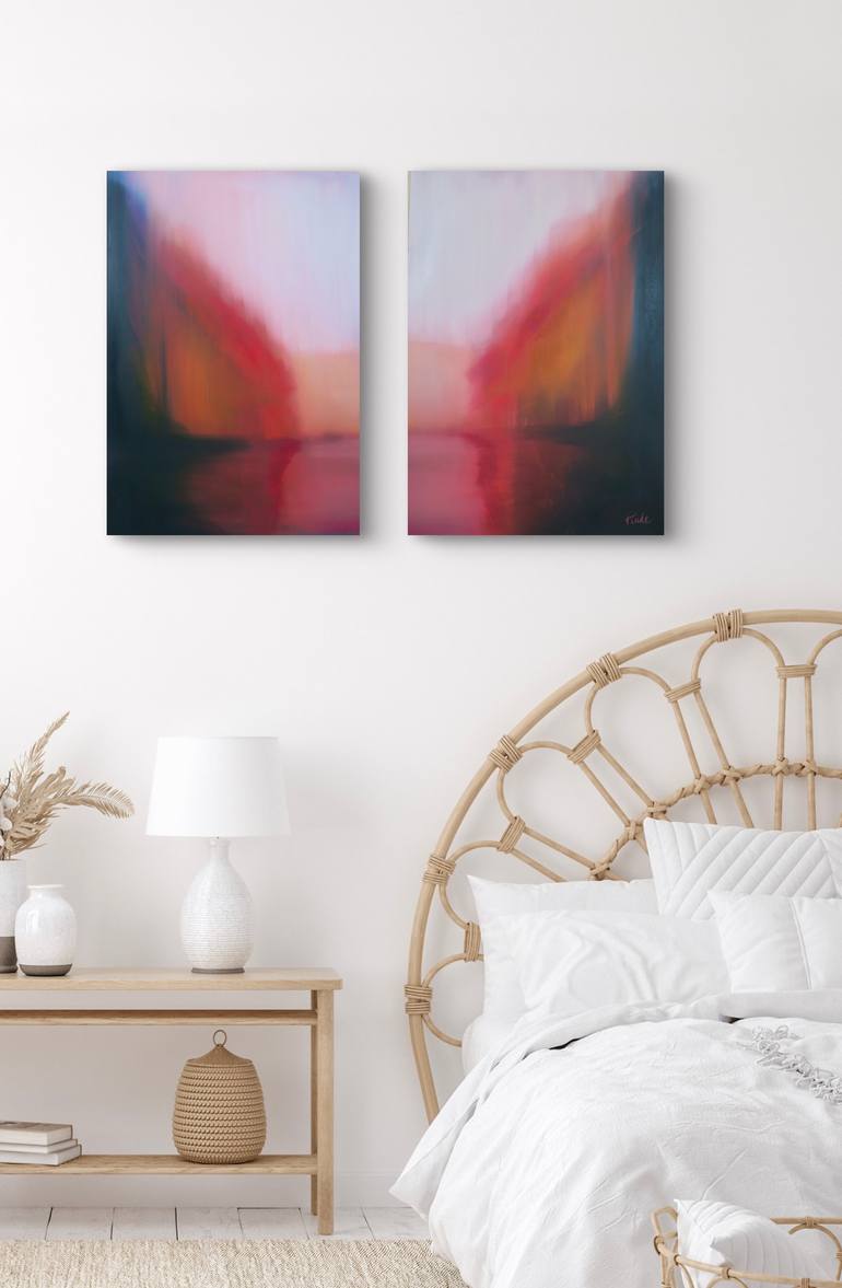 Original Abstract Expressionism Abstract Painting by Francesca Currie